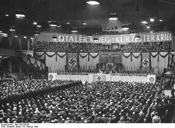 Goebbels’ Rede im Berliner Sportpalast (18. Februar 1943)  
